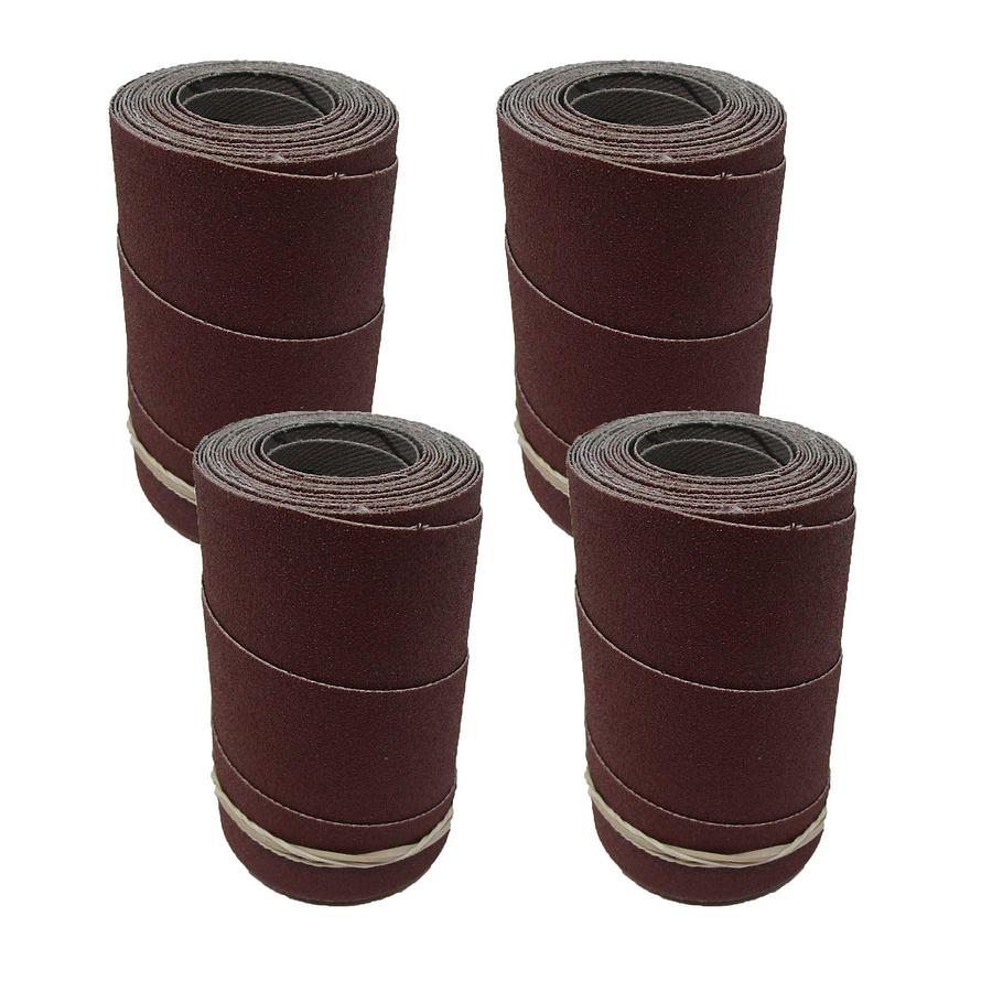JET — Ready-to-Wrap 16" Sandpaper Rolls, 60 Grit (4)