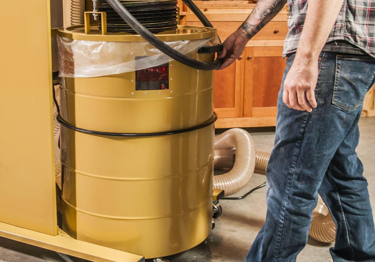 PM2200 Cyclonic Dust Collector - with HEPA Filter Kit