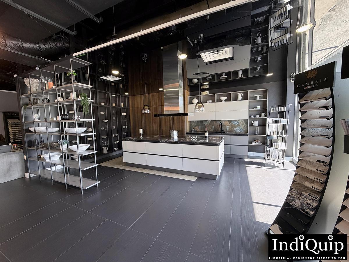 Used Complete Kitchen, Bath & Flooring Showroom Asset Package – Cabinets, Displays, Fixtures & Materials