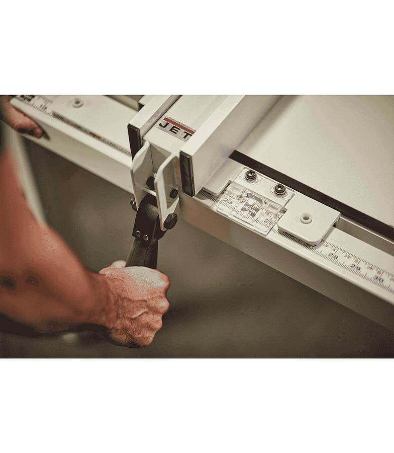 The JPS-10 1.75 HP 115V 52" Proshop Tablesaw with Cast wings