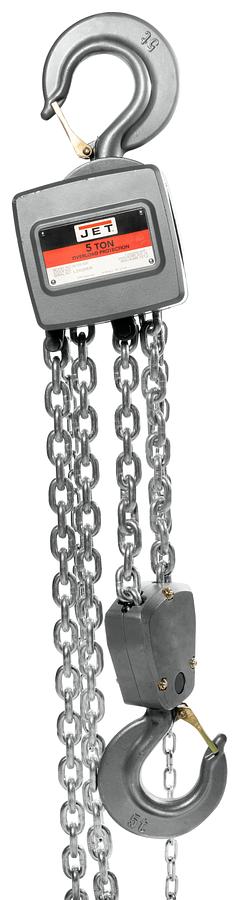 5-Ton Aluminum Hand Chain Hoist with 10ft of Lift | AL100-500-10