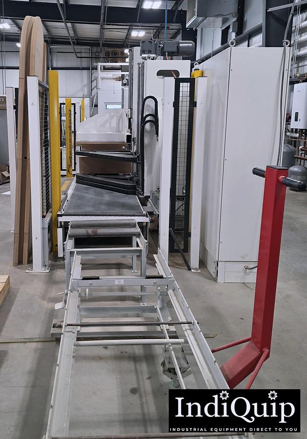 Used 2018 Homag CABTEQ T-200 Feed Thru Case Clamp