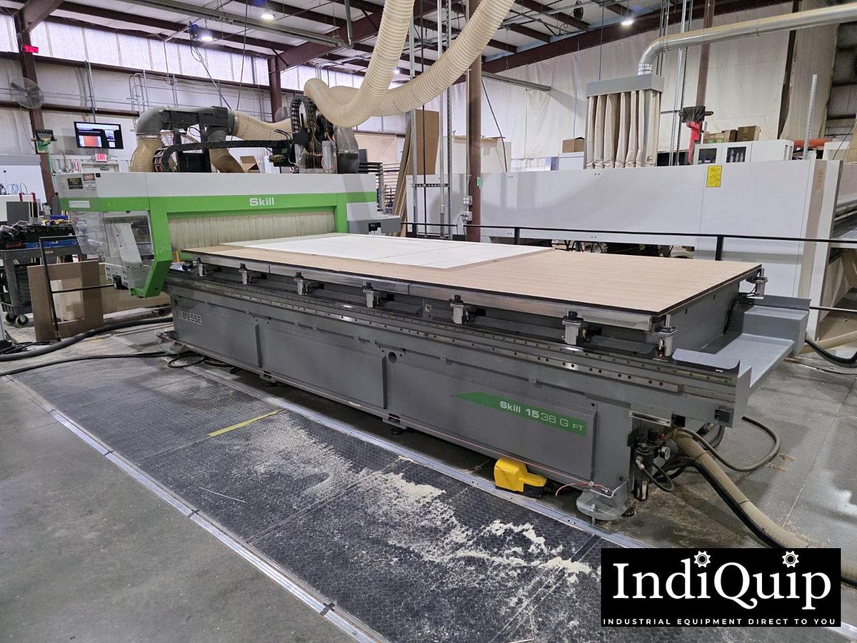 Used 2014 Biesse Rover Skill 1536 G FT 5' x 12' Nesting Router
