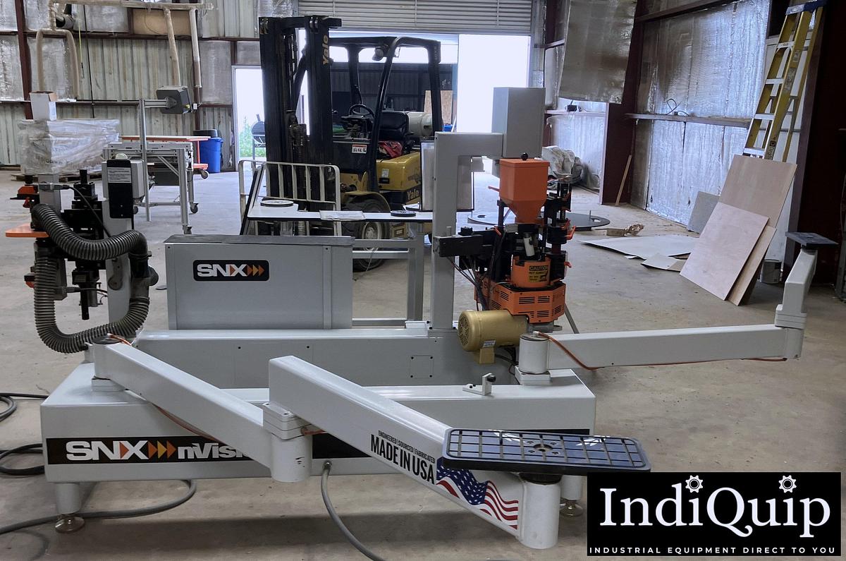 Used 2021 SNX nVISION SYSTEM1 G3 Contouring Edgebander