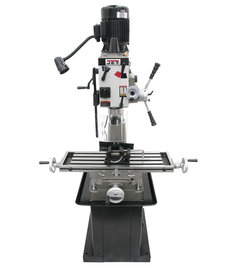 JMD-40GHPF Geared Head Mill/Drill with Power Downfeed & Newall DP700 2-Axis DRO