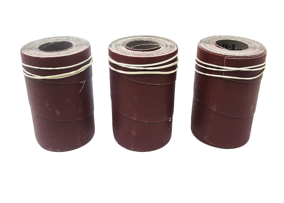 Powermatic — Precut Abrasive Strips for PM2244 Drum Sander, 220 Grit, 3 Pack