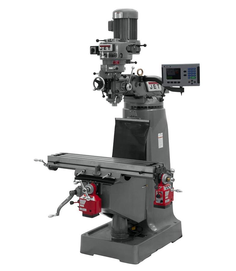 JTM-2 Mill With ACU-RITE 203 DRO and X and Y-Axis Powerfeeds
