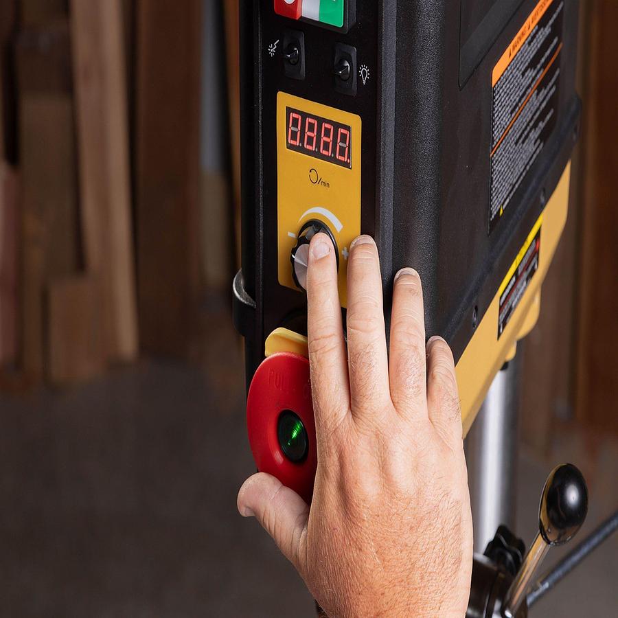15" Variable Speed Floor Standing Drill Press | PM2815FS