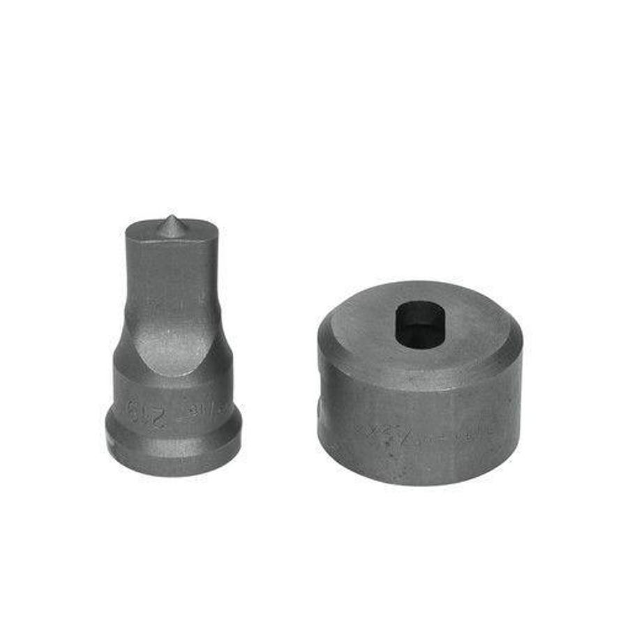 13/32 X 13/16 Oblong Punch & Die with Key-Way - (PDOB13/32X13/16)