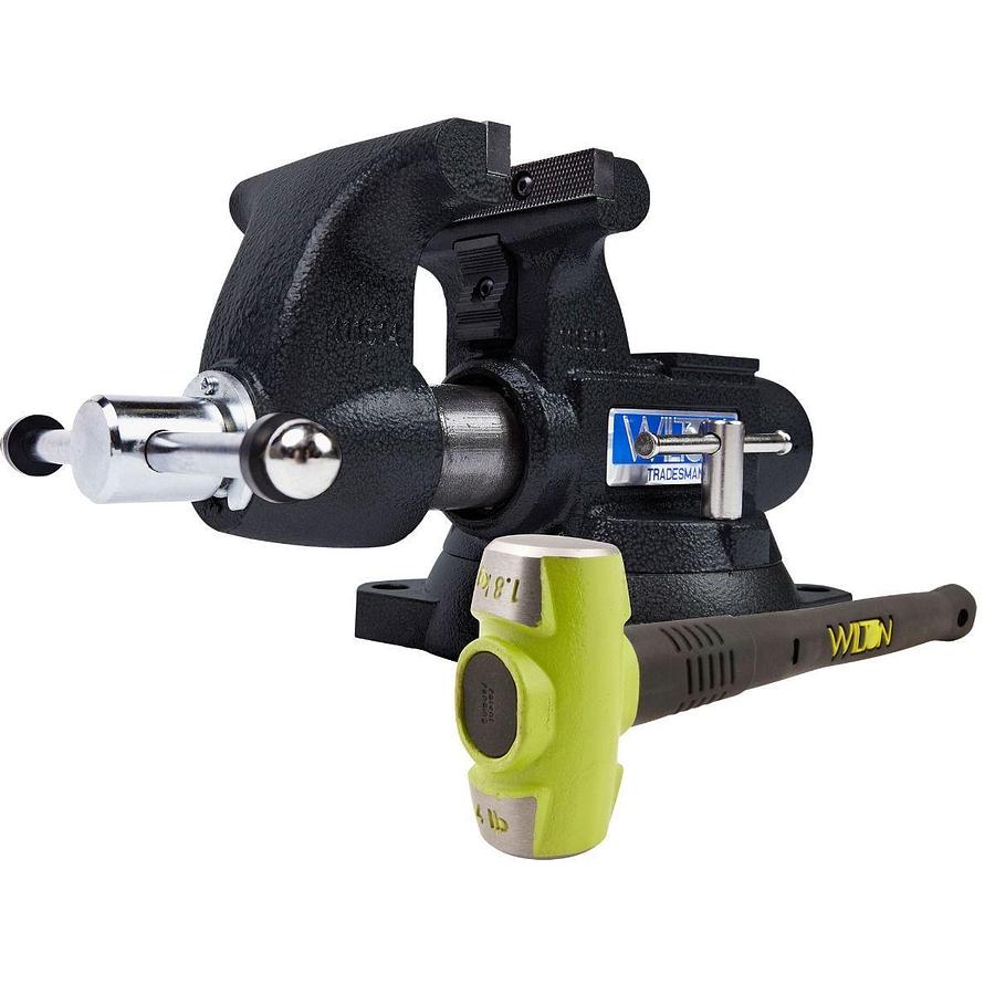 SE Tradesman 1755 Vise & B.A.S.H® 20416 Sledge Hammer