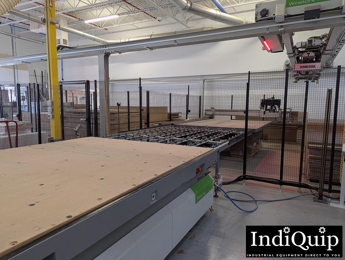 Used 2022 Biesse Rover A FT 2231 5' x 10' CNC Nesting Router