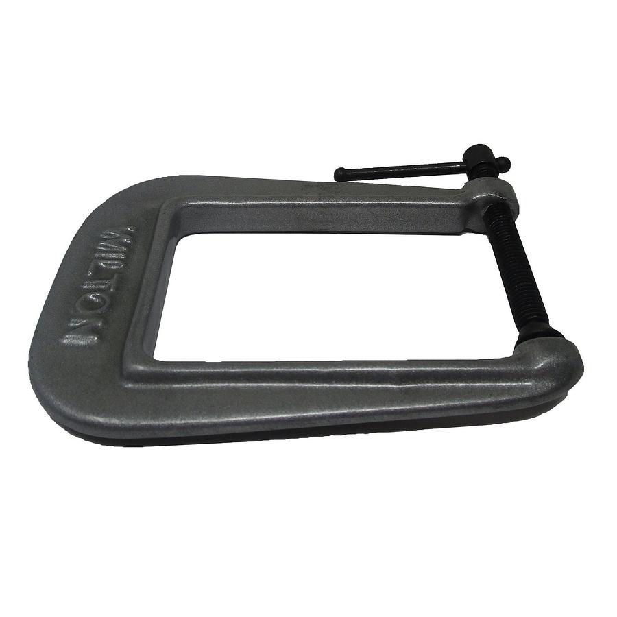 Deep-Reach Carriage C-Clamp, 0" – 2" Jaw Opening, 3-1/2" Throat Depth