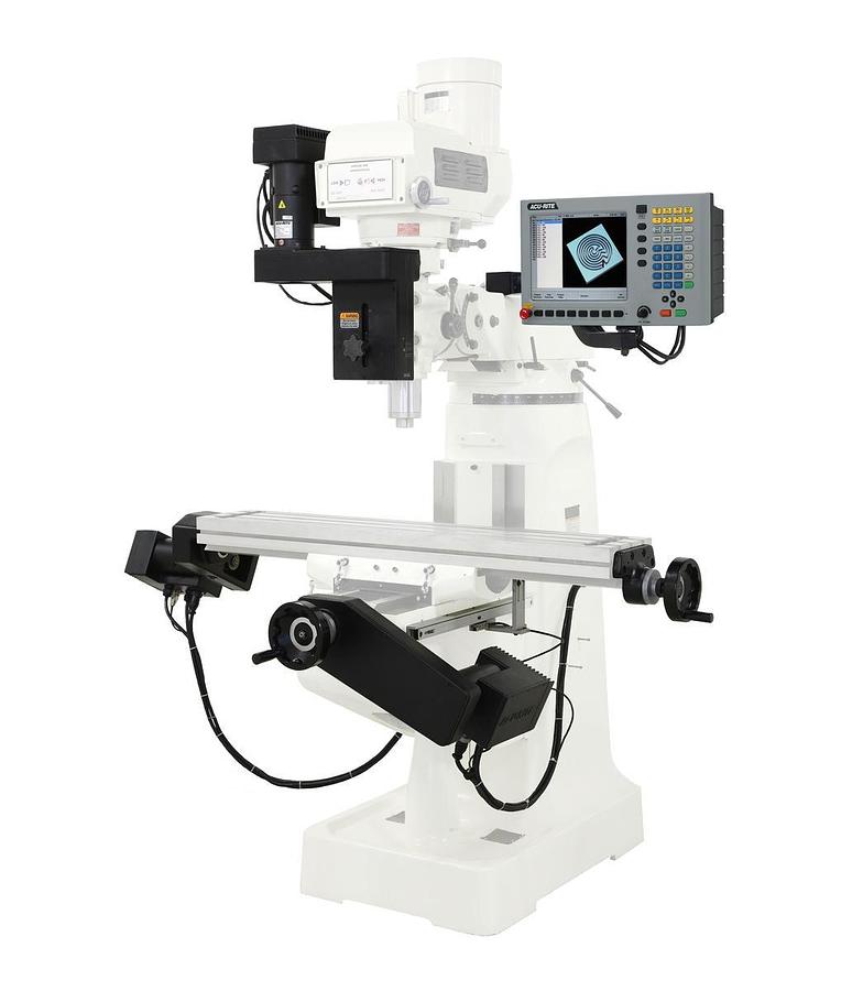 JTM-1050EVS2/230 Mill With 3-Axis Acu-Rite MilPwr G2 CNC Controller