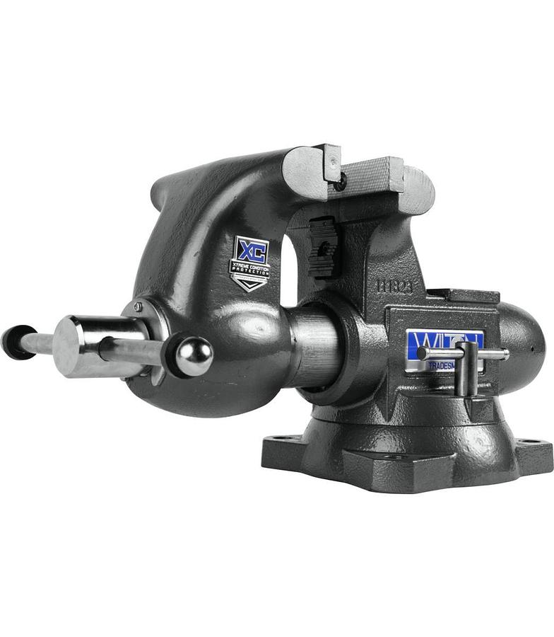 Tradesman 1765XC Bench Vise, 6-1/2" Jaw Width, 6" Jaw Opening, 4" Throat Depth