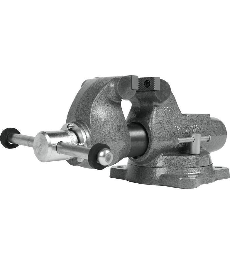 Machinist 3” Jaw Round Channel Vise with Swivel Base