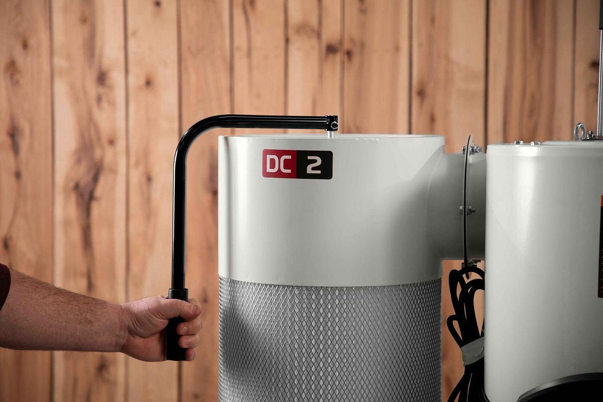 JCDC-2 Cyclone Dust Collector, 2HP, 230V