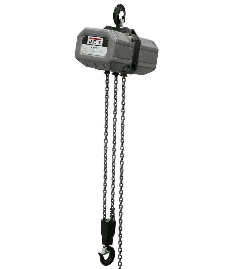 2SS-3C-10, 2-Ton Electric Chain Hoist 3-Phase 10' Lift