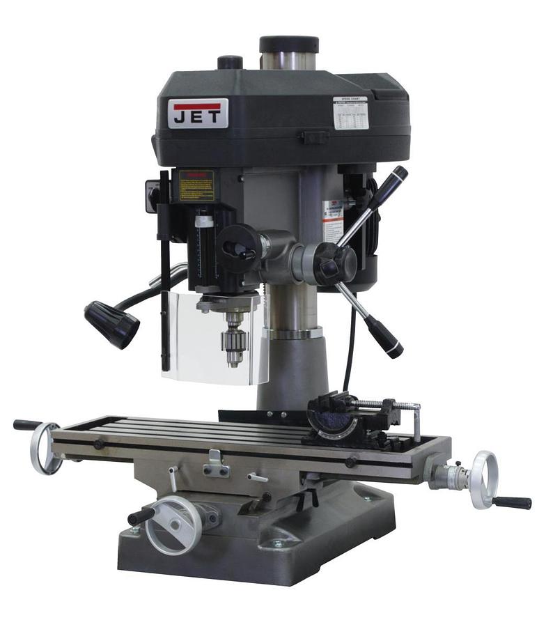 JMD-18 Mill/Drill With Newall DP500 DRO and X-Axis Table Powerfeed