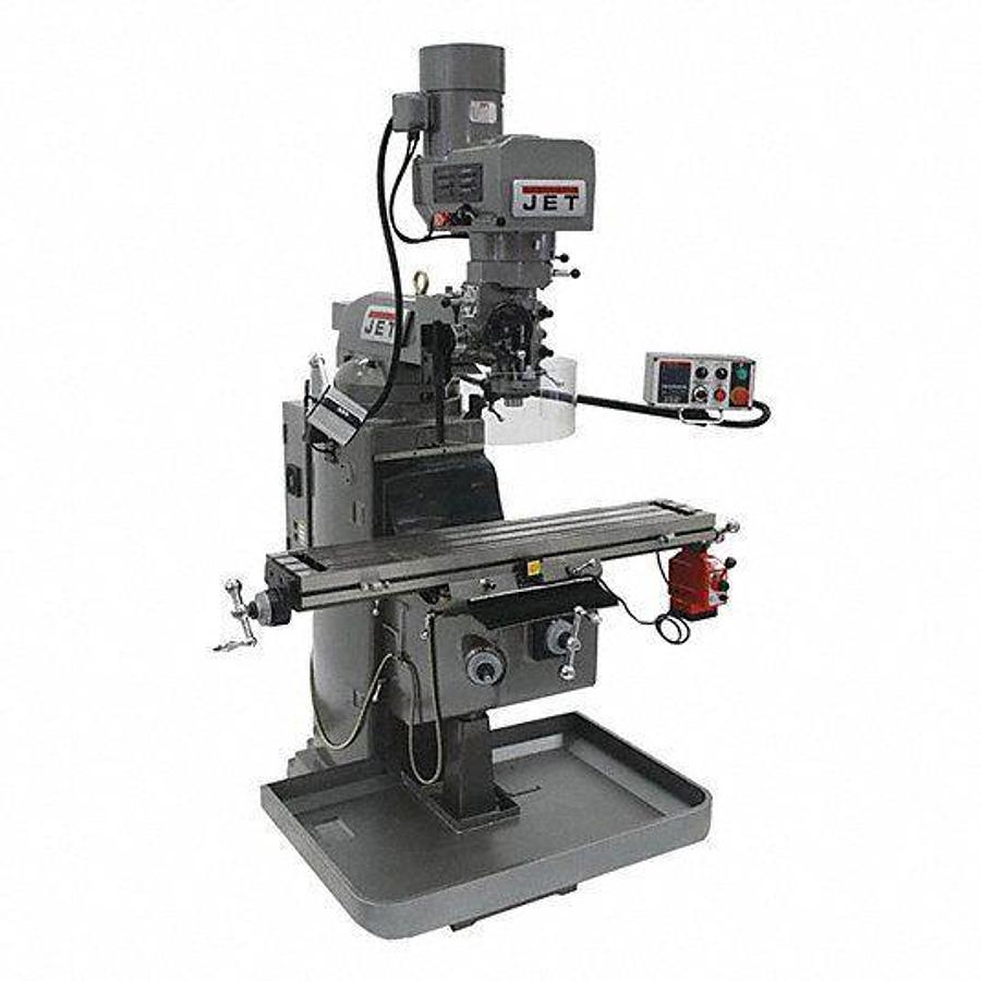 JTM-1050EVS2/230 Electronic Variable Speed Vertical Milling Machine 230V 3Ph