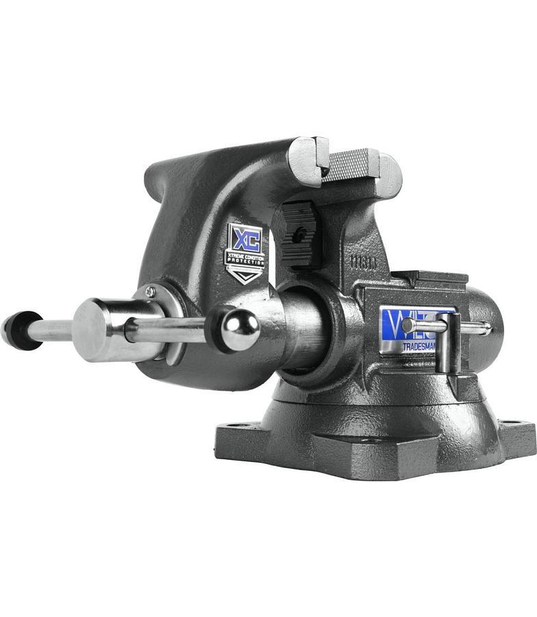 Tradesman 1755XC Bench Vise, 5-1/2" Jaw Width, 5" Jaw Opening, 3-3/4" Throat