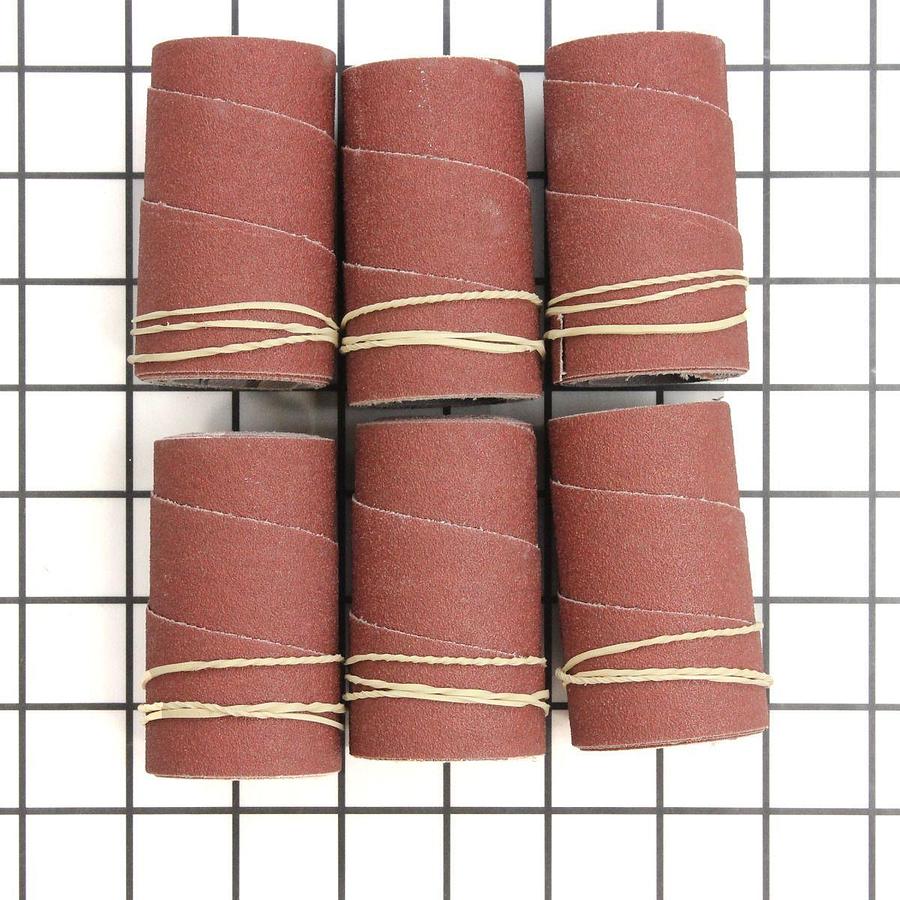 10" Ready-to-Wrap Sandpaper, 80 Grit (6-Pack)