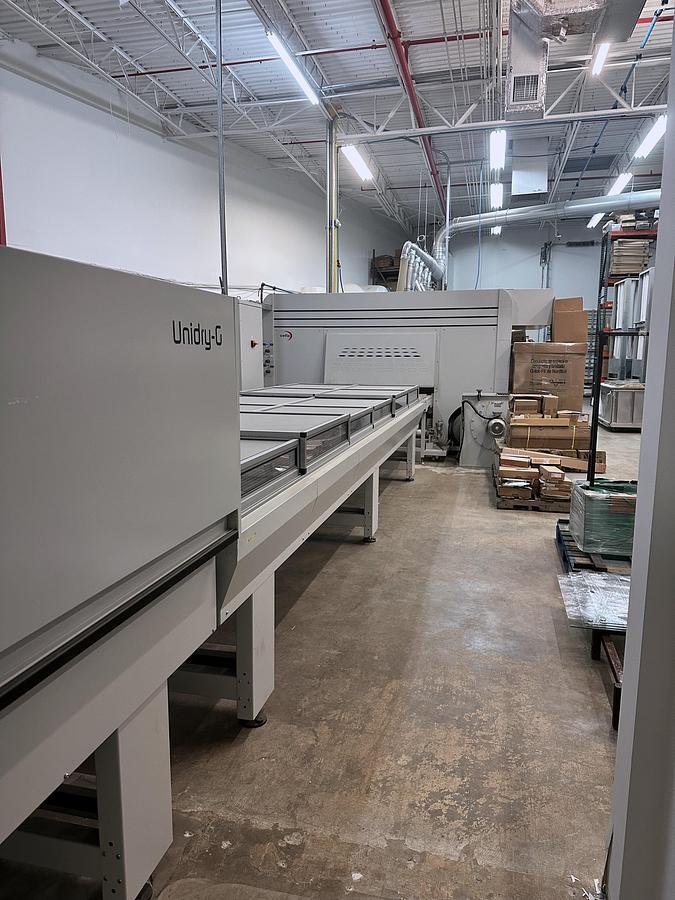 Used 2022 Cefla Automated Spray Finishing and Drying Line