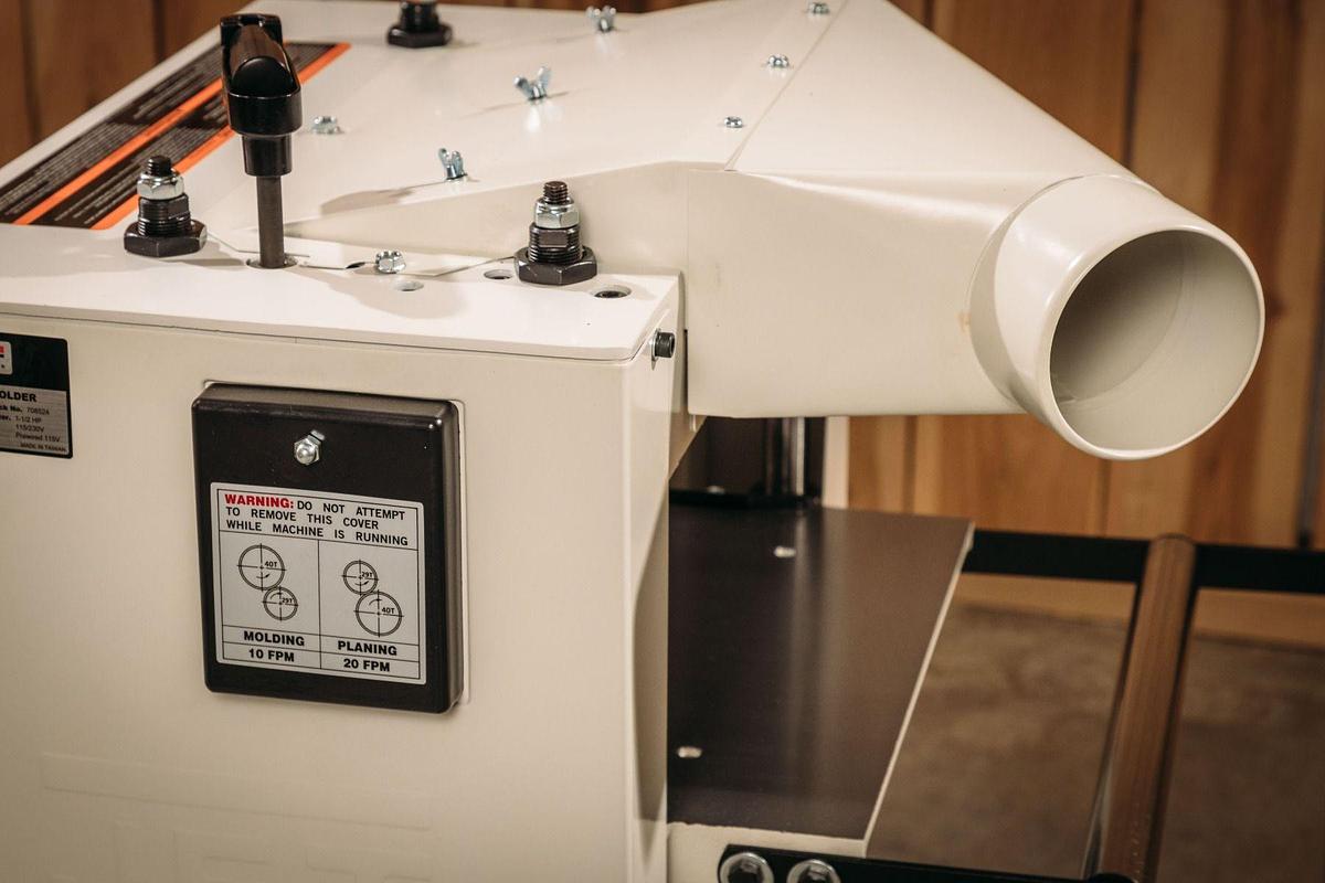 JPM-13CS, 13" Closed Stand Planer / Molder, 1-1/2HP, 1Ph, 115/230V