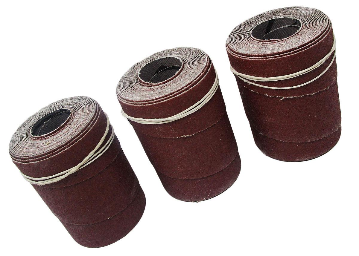 Powermatic — Precut Abrasive Strips for PM2244 Drum Sander, 100 Grit, 3 Pack