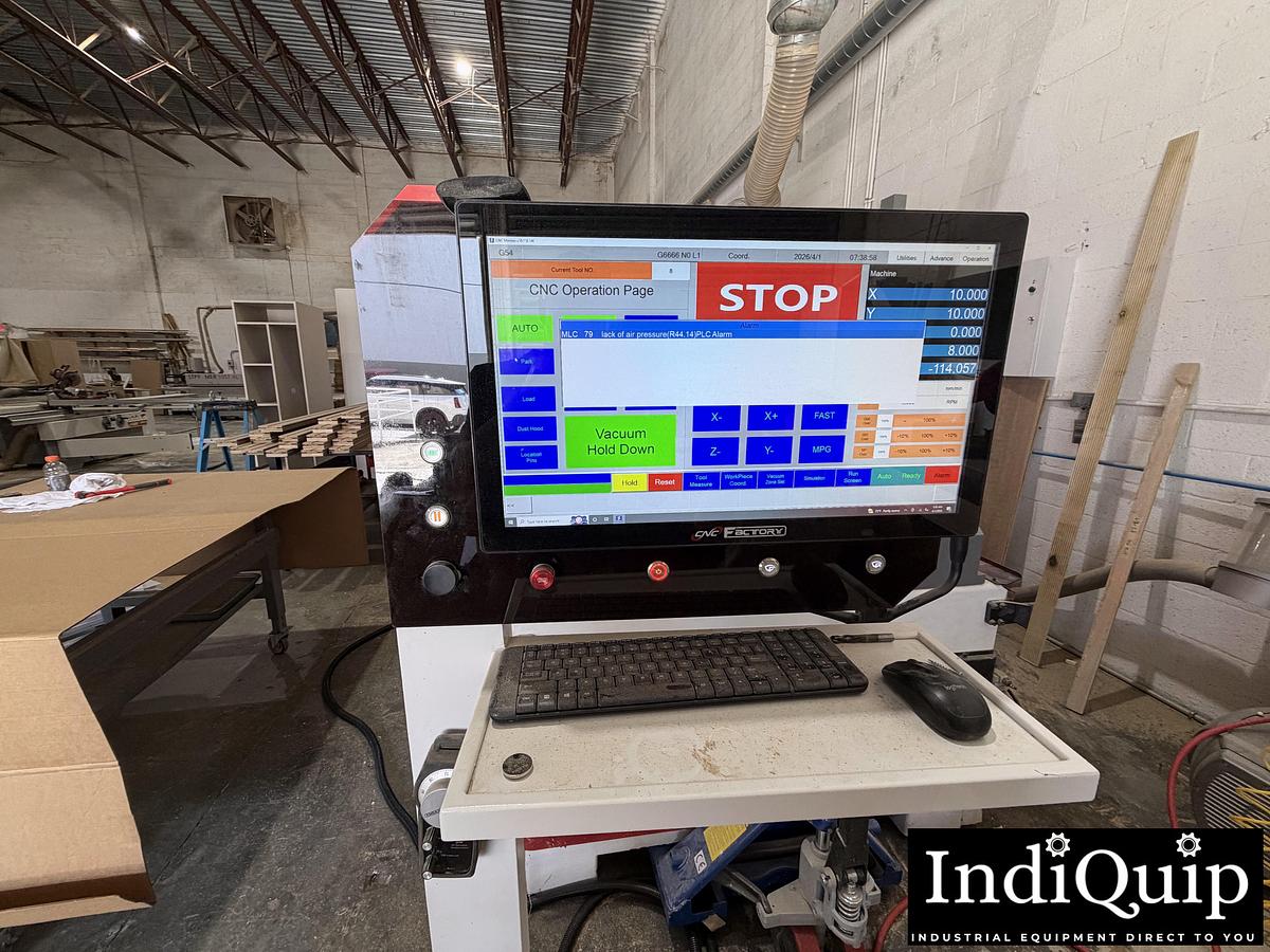 Used 2023 CNC Factory Sidewinder XPR 4' x 8' CNC Router