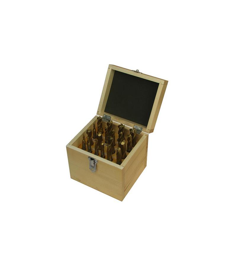 20-Piece TiN-Coated Double End Mill Set
