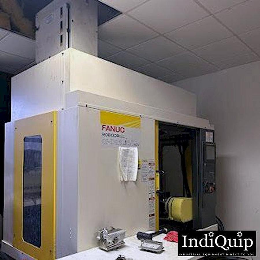 Used 2021 Fanuc Robodrill D21LiB5 CNC Vertical Mill with 5th Axis