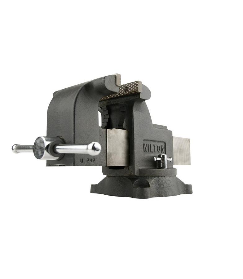 WS5, Shop Vise, 5" Jaw Width, 5" Jaw Opening, 3" Throat Depth