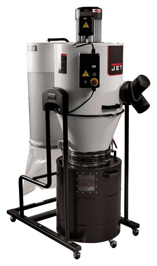 JCDC-2 Cyclone Dust Collector, 2HP, 230V
