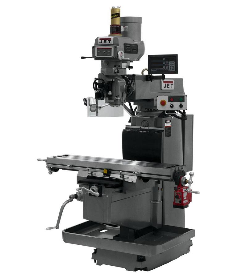 JTM-1254VS with NEWALL DP700 3X (Q) DRO, X Powerfeed & Air Power Drawbar
