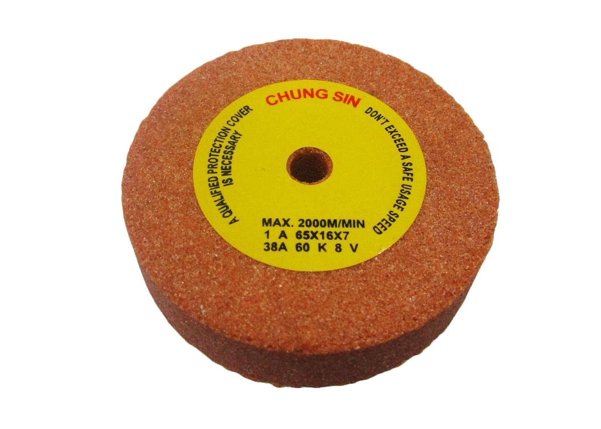 JET — Grinding Wheel, 65 x 16 x 7mm, 38A for JET grinders