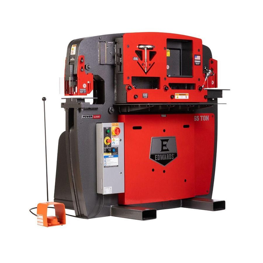 65 Ton Ironworker 208V, 3Ph, with PowerLink