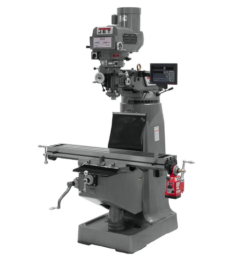 JTM-4VS-1 Mill With Newall DP700 DRO With X-Axis Powerfeed