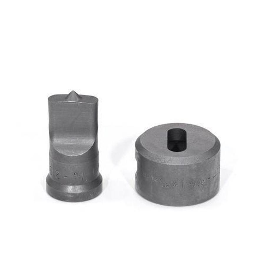 3/8 x 1-1/16 Oblong Punch & Die Set With Key-Way - (PDOB3/8X1-1/16)