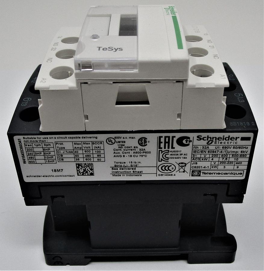Switch Lc1D186 | SLR12-613