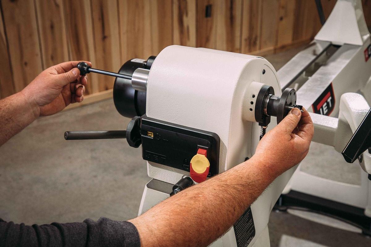 JWL-1440VS 14" x 40" Benchtop Wood Lathe (pn)