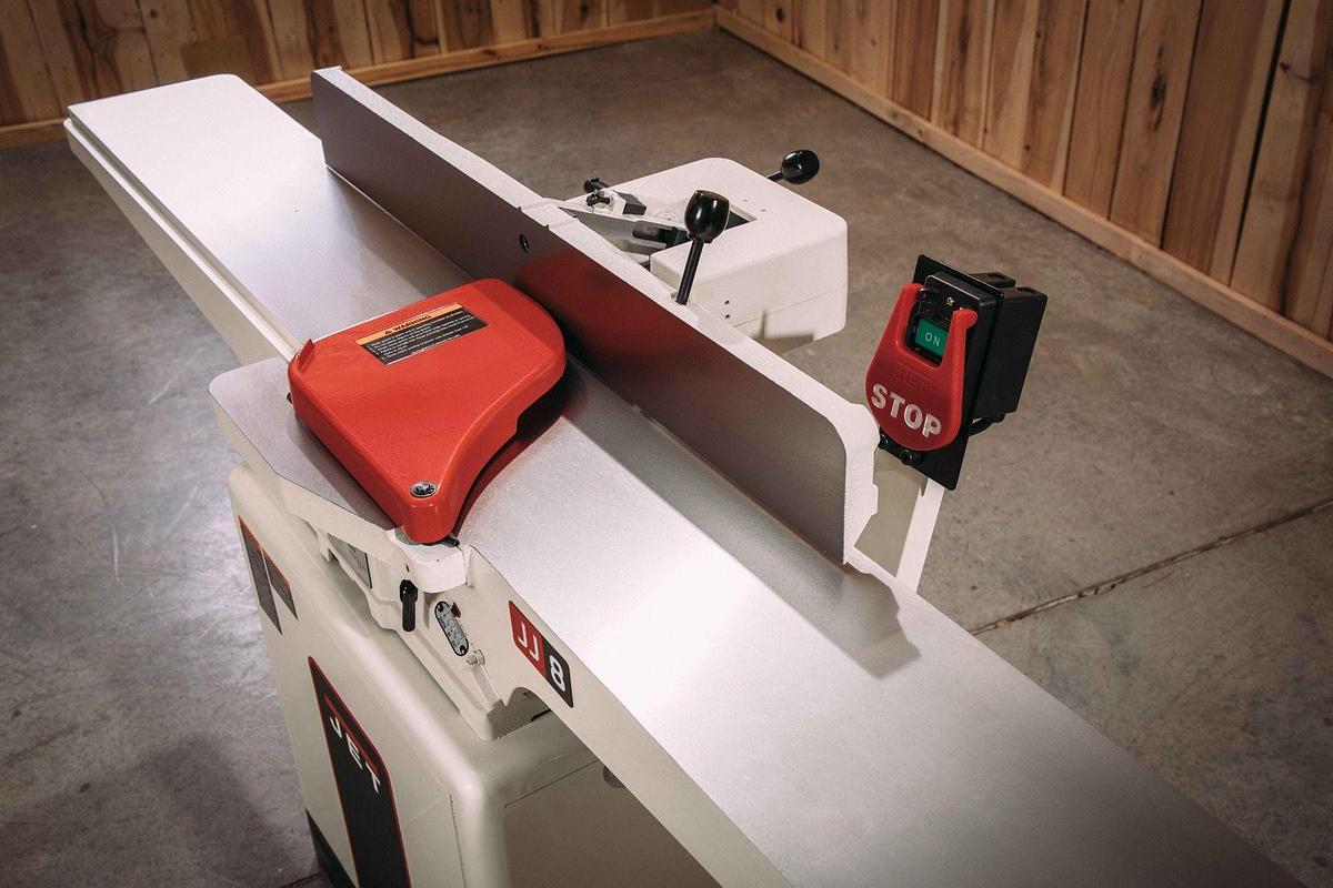 8" Closed Stand Jointer, 2HP, 1PH, 230V (JWJ-8CS)