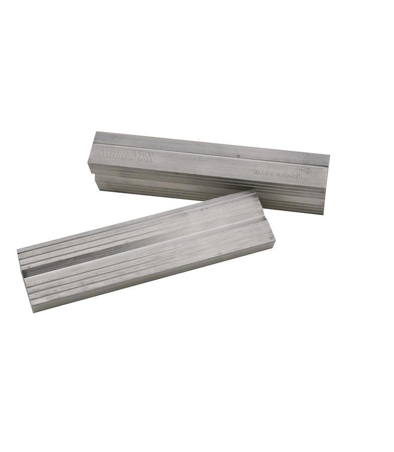 Wilton — A-5.5 Replacement Magnefix Aluminum Jaw Caps with 5-1/2 in Jaw Opening, Pair