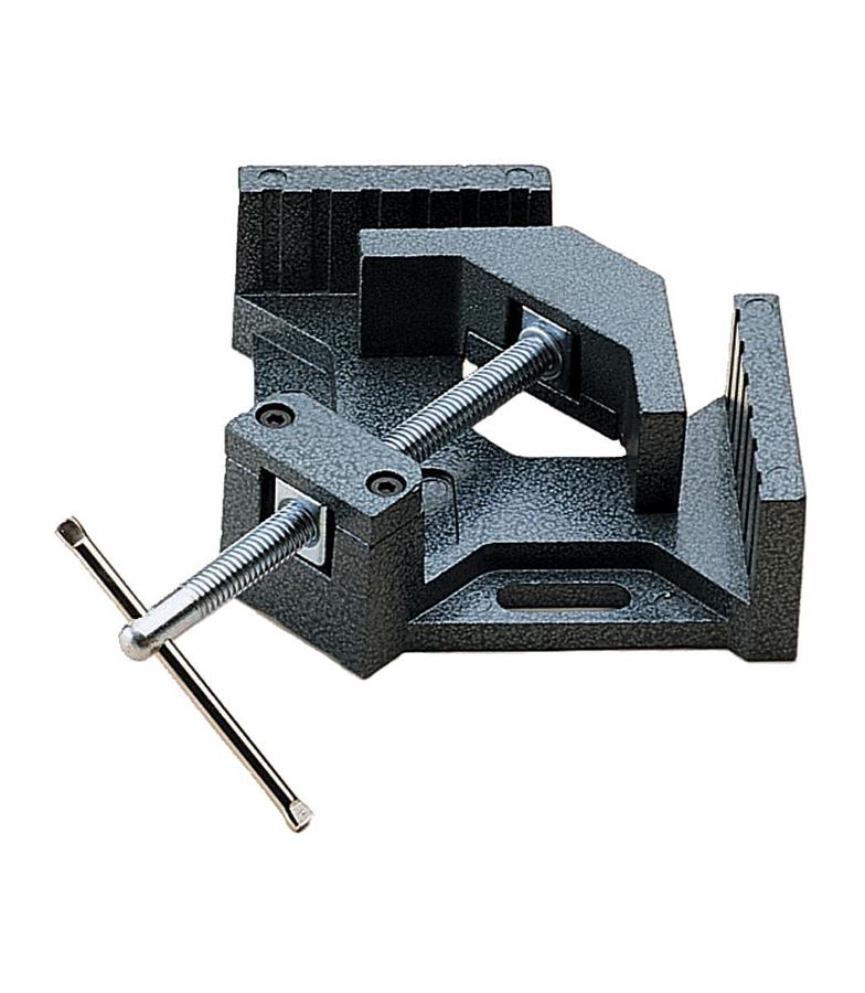 90° Angle Clamp, 4" Throat, 2-3/4" Miter Capacity, 1-3/8" Jaw Height, 2-1/4" Jaw Length