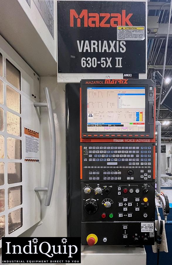 Used 2011 MAZAK VARIAXIS 630-5XII CNC Vertical Mill with Pallatech FMS