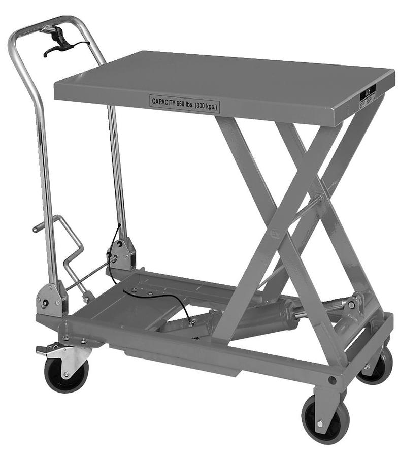 SLT-660F, Scissor Lift Table With Folding Handle