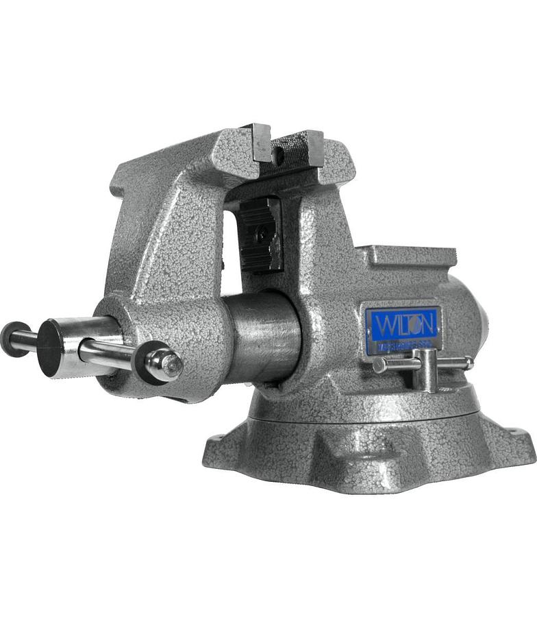 Mechanics Pro Vise 4-1/2" Jaw Width, 4" Jaw Opening, 360° Swivel Base