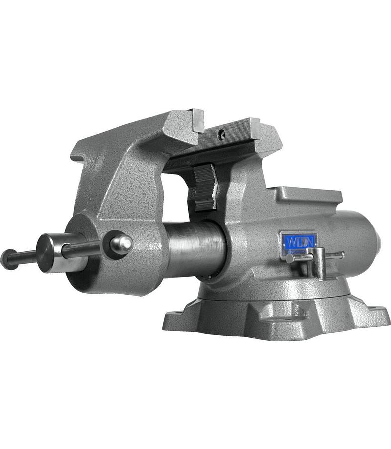 Mechanics Pro Vise 8” Jaw Width, 8-1/2" Jaw Opening, 360° Swivel Base
