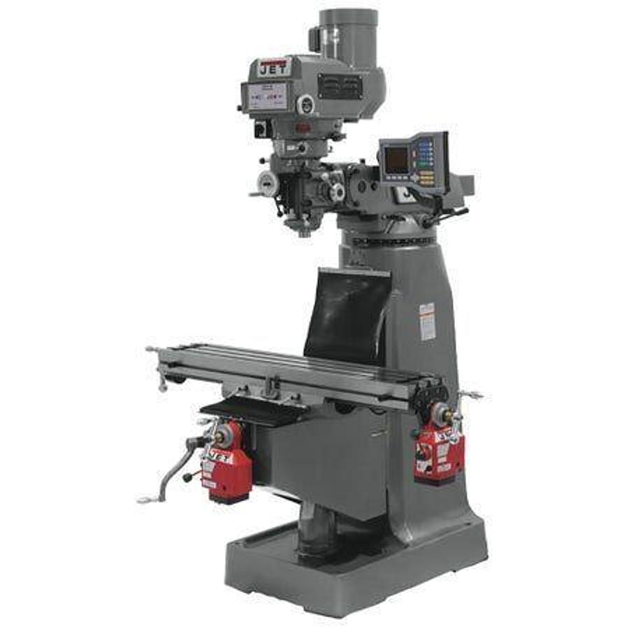 JTM-4VS-1 Mill With X and Y-Axis Powerfeeds