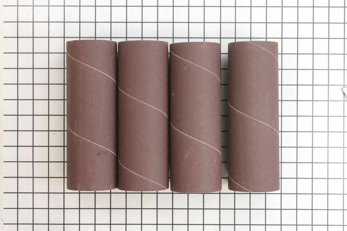 JET — Sanding Sleeves, 3 x 9 in, 100 Grit, Pack of 4