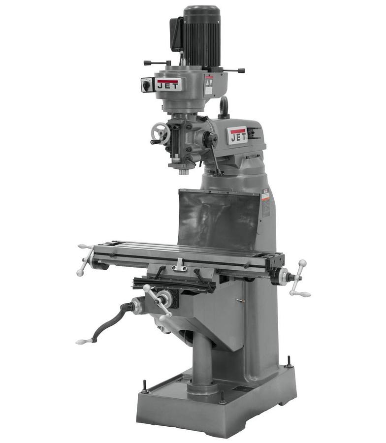 JVM-836-3 Step Pulley Milling Machine 230V 3Ph